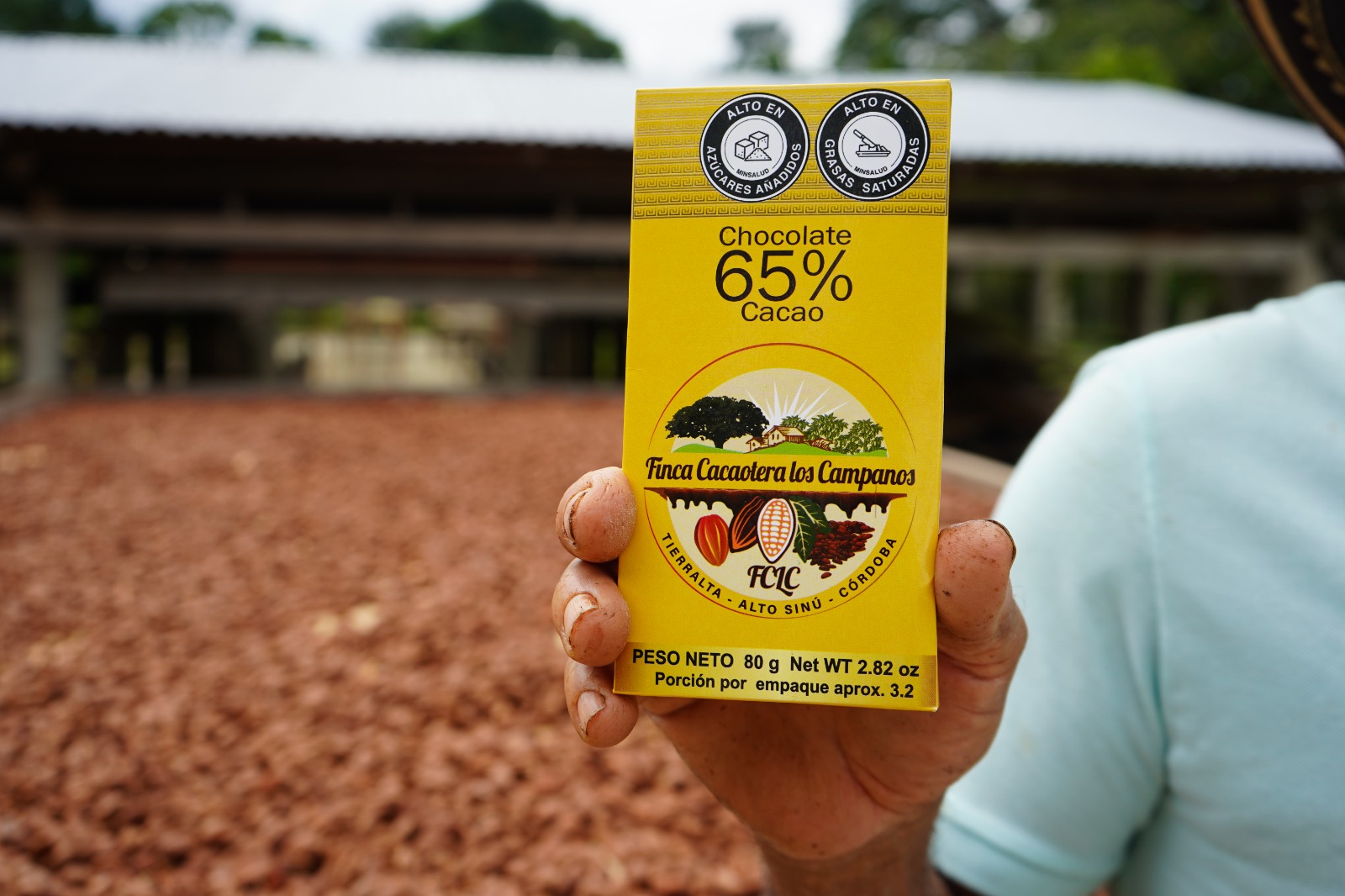Barra de Chocolate 65% Cacao